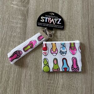 NWT … STRAPZ Wristlet Coin Purse